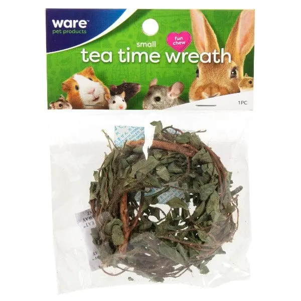 Ware Tea Time Wreath For Small Pets 1