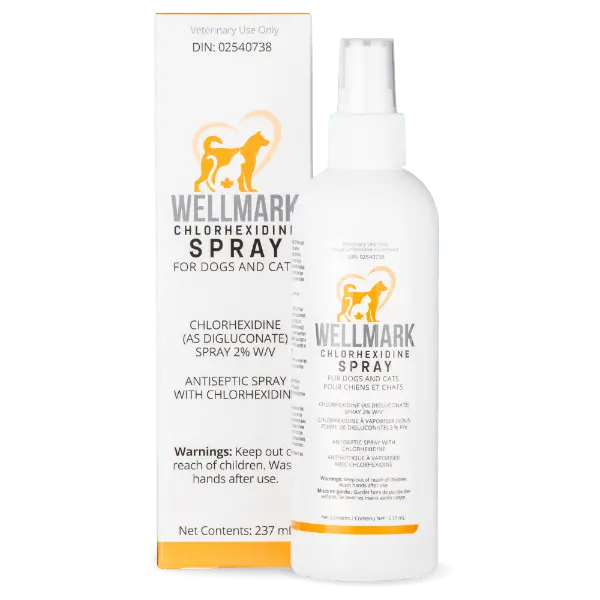 Wellmark Chlorhexidine Spray For Dogs & Cats (Special Order Item) 1