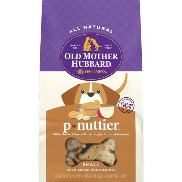 Wellness Old Mother Hubbard P-Nuttier Oven-Baked Dog Biscuits; Small 1
