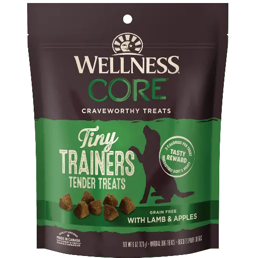 Wellness Core Tiny Trainers Tender Treats Lamb & Apple Dog Treats 1