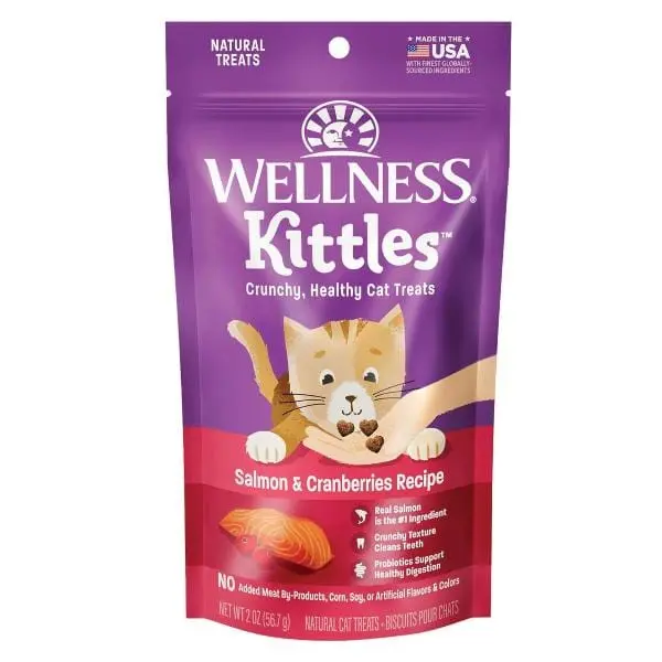Wellness Kittles Salmon & Cranberries Cat Treats 1