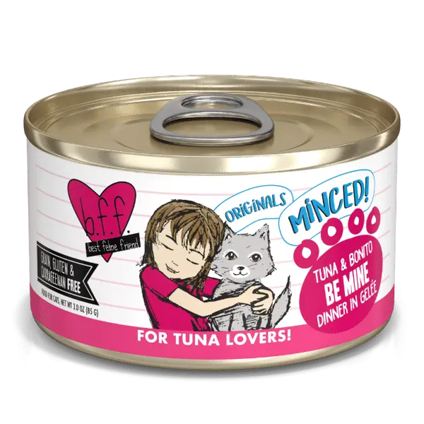 B.F.F. Tuna & Bonito Be Mine Canned Cat Food 1