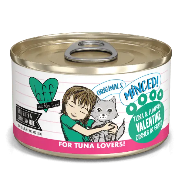 B.F.F. Tuna & Pumpkin Valentine Canned Cat Food 1