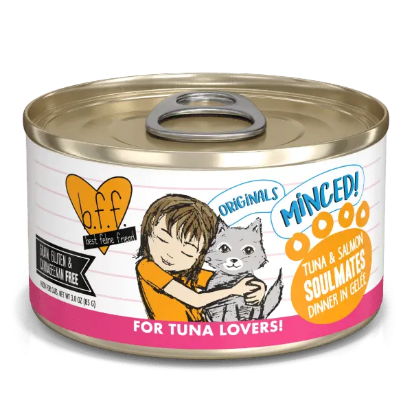 B.F.F. Tuna & Salmon Soulmates Canned Cat Food 1