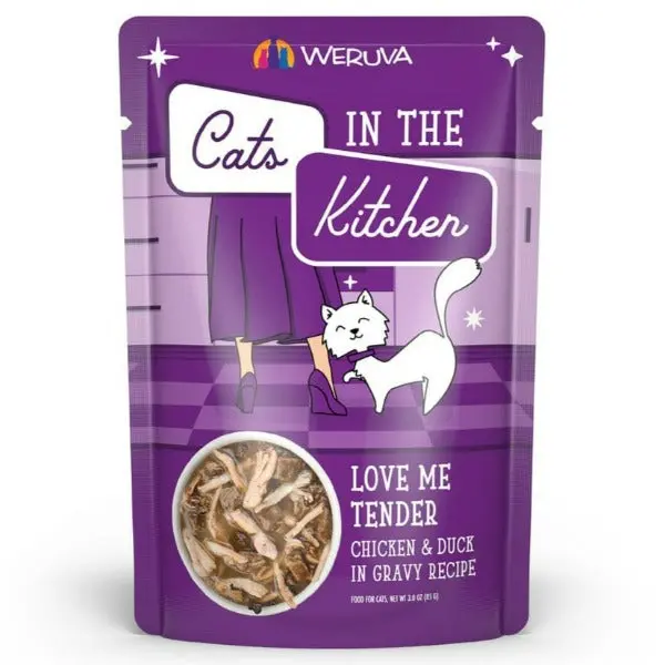 Cats In The Kitchen Love Me Tender Pouch Cat Food 1