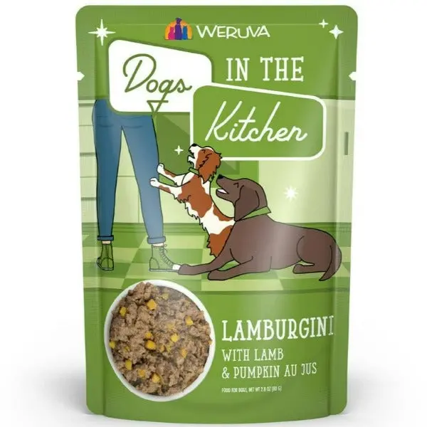 Dogs In The Kitchen Lamburgini Pouch Dog Food 1