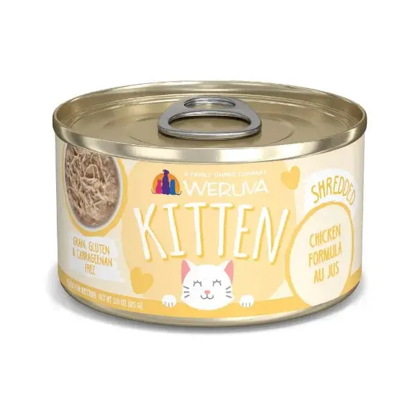 Weruva Kitten Chicken Formula Au Jus Canned Cat Food, 3Oz 1