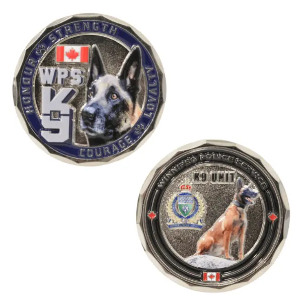 Winnipeg Police Service Canine Unit Calendar Or Coins 2