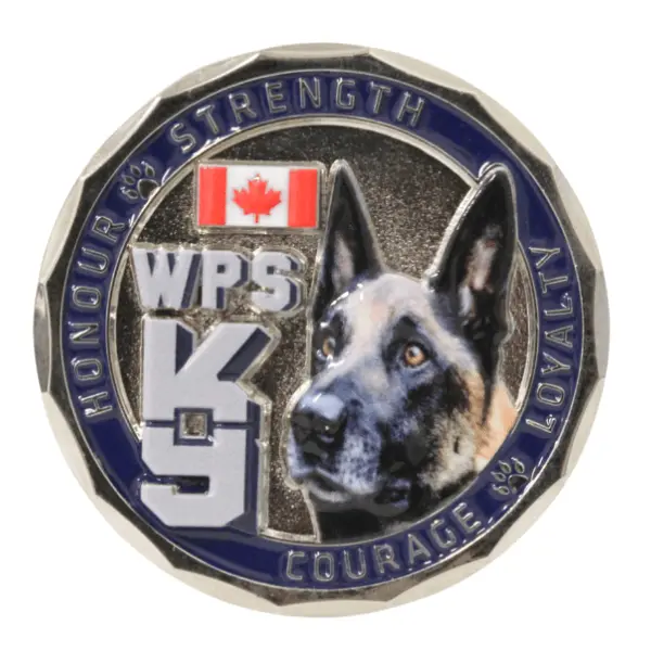 Winnipeg Police Service Canine Unit Calendar Or Coins 2