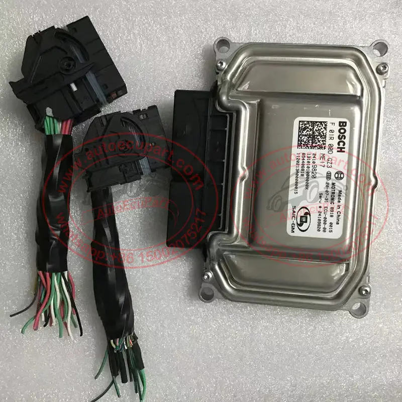 With 2Pcs/Set Ecu Connector Original New Bosch Ecu Me17 F01r00dgz3 24109820 (Compatible #F01r00dz60 ) For Gm Chevrolet Sail 3 1
