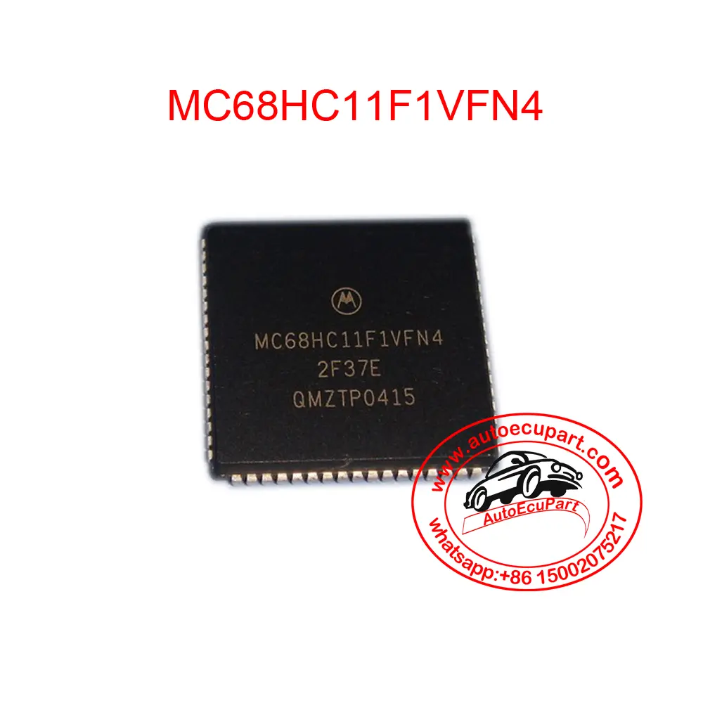 5Pcs Motorola Mc68hc11f1vfn4 Automotive Microcontroller Ic Cpu Marelli Ecu 1