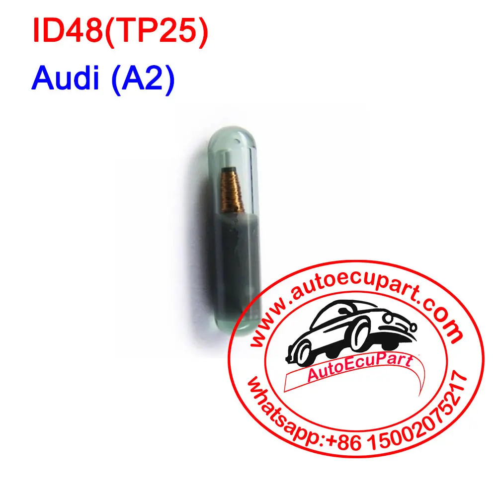 5Pcs Tp25 Id48 Glass Chip  (Tp25) For Audi (A2) 1