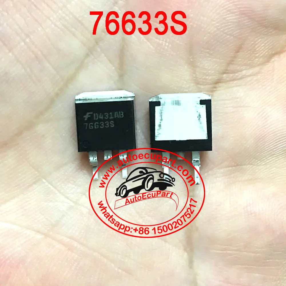 5Pcs  76633S 7Gg33s Original New Engine Computer Electronic Drive Ic Consumable  Chips Auto Component 1