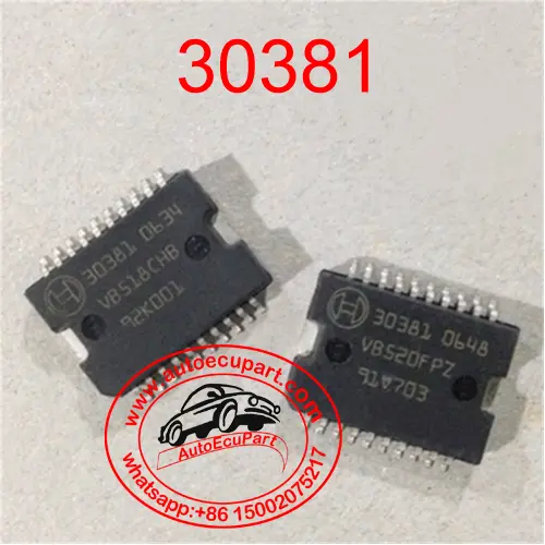 5Pcs 30381 Bosch Me7.5 M382 Original New Automotive Engine Computer Injector Driver Ic Component 1