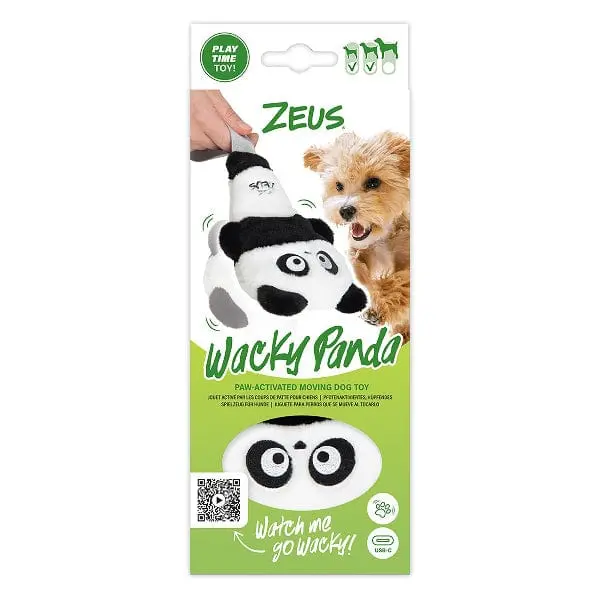 Zeus Wacky Panda Dog Toy 1