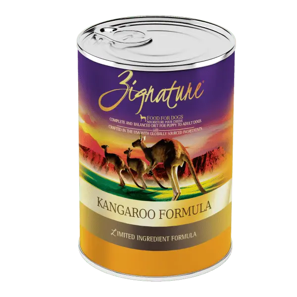 Zignature Limited Ingredient Kangaroo Formula Wet Dog Food 1