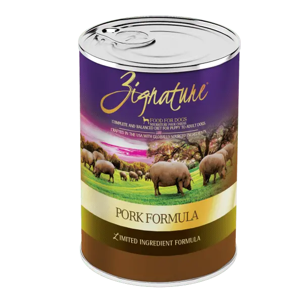 Zignature Limited Ingredient Pork Formula Wet Dog Food 1