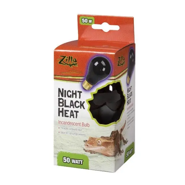 Zilla Incandescent Bulbs; Night Black 1