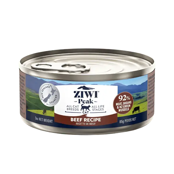 Ziwi Peak Original Series Beef Recipe Canned Cat Food, 3Oz 1