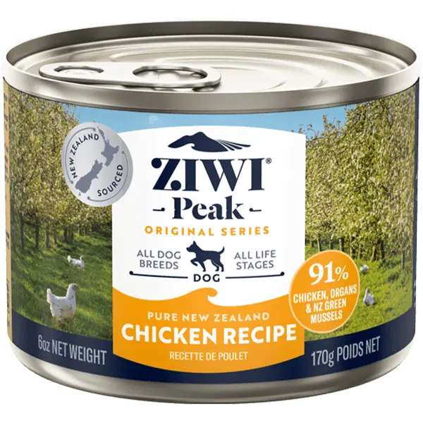 Ziwi Peak Original Series Chicken Recipe Canned Dog Food, 6Oz 1