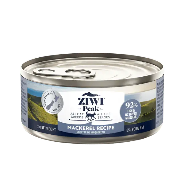 Ziwi Peak Original Series Mackerel Recipe Canned Cat Food, 3Oz 1