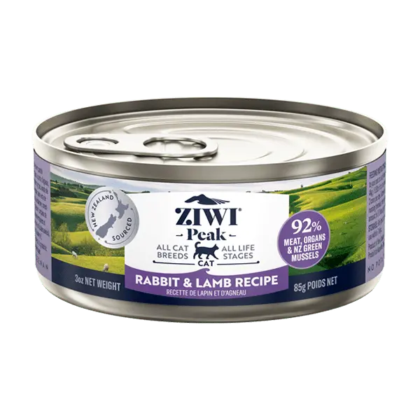Ziwi Peak Original Series Rabbit & Lamb Recipe Canned Cat Food, 3Oz 1