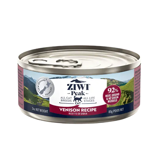 Ziwi Peak Original Series Venison Recipe Canned Cat Food, 3Oz 1