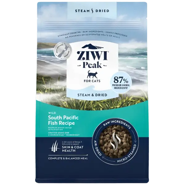 Ziwi Peak Steam & Dried Wild South Pacific Fish Recipe Cat Food (Special Order Item) 1