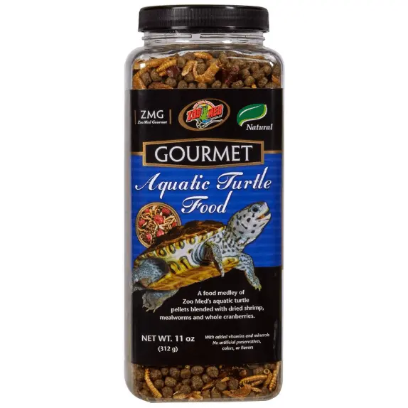 Zoo Med Gourmet Aquatic Turtle Food 1