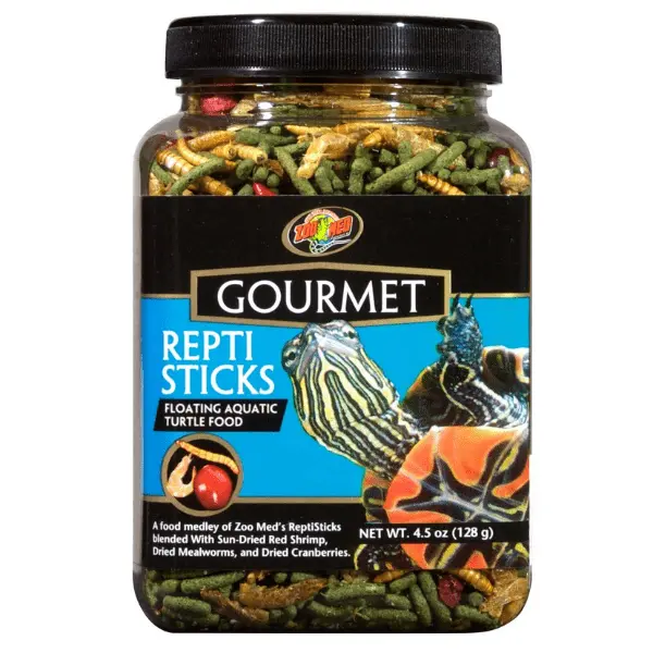 Zoo Med Gourmet Reptisticks Aquatic Turtle Food 1
