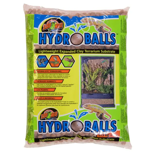 Zoo Med Hydroballs Clay Substrate 1