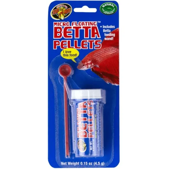 Zoo Med Micro Floating Betta Pellets With Feeding Wand 1