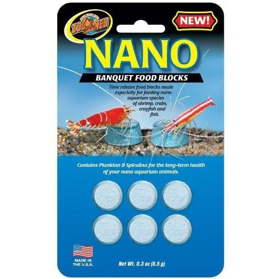 Zoo Med Nano Banquet Food Block 1