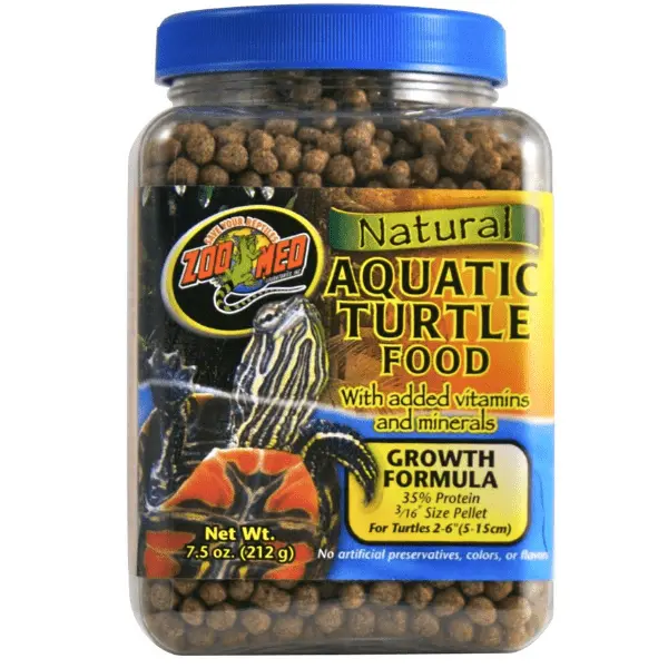 Zoo Med Natural Aquatic Turtle Food; Growth Formula 1