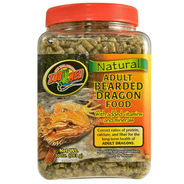 Zoo Med Natural Bearded Dragon Food; Adult Formula 1