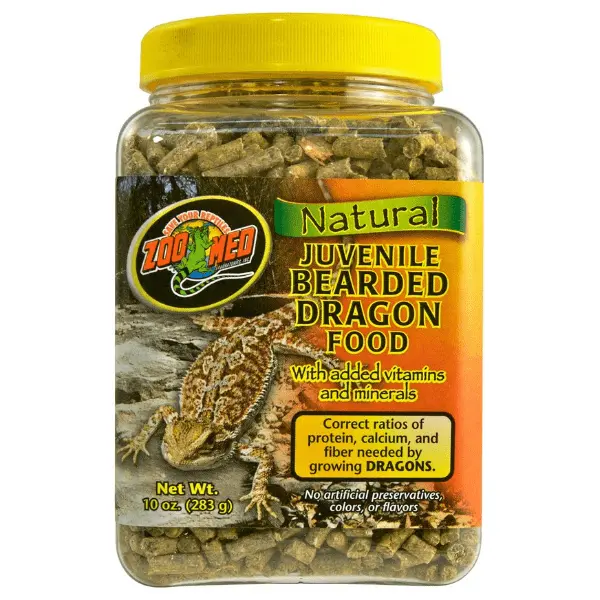 Zoo Med Natural Bearded Dragon Food; Juvenile Formula 1