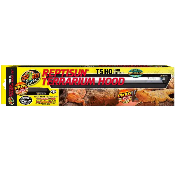 Zoo Med Reptisun T5 Ho Terrarium Hood 1