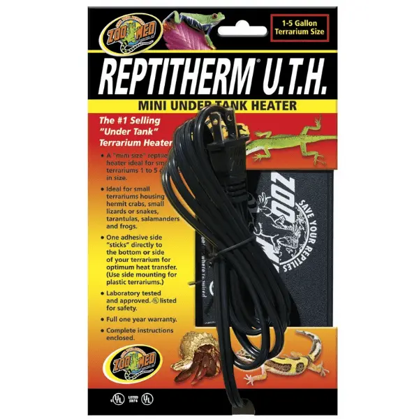 Zoo Med Reptitherm Under Tank Heater (U.T.H.) 1
