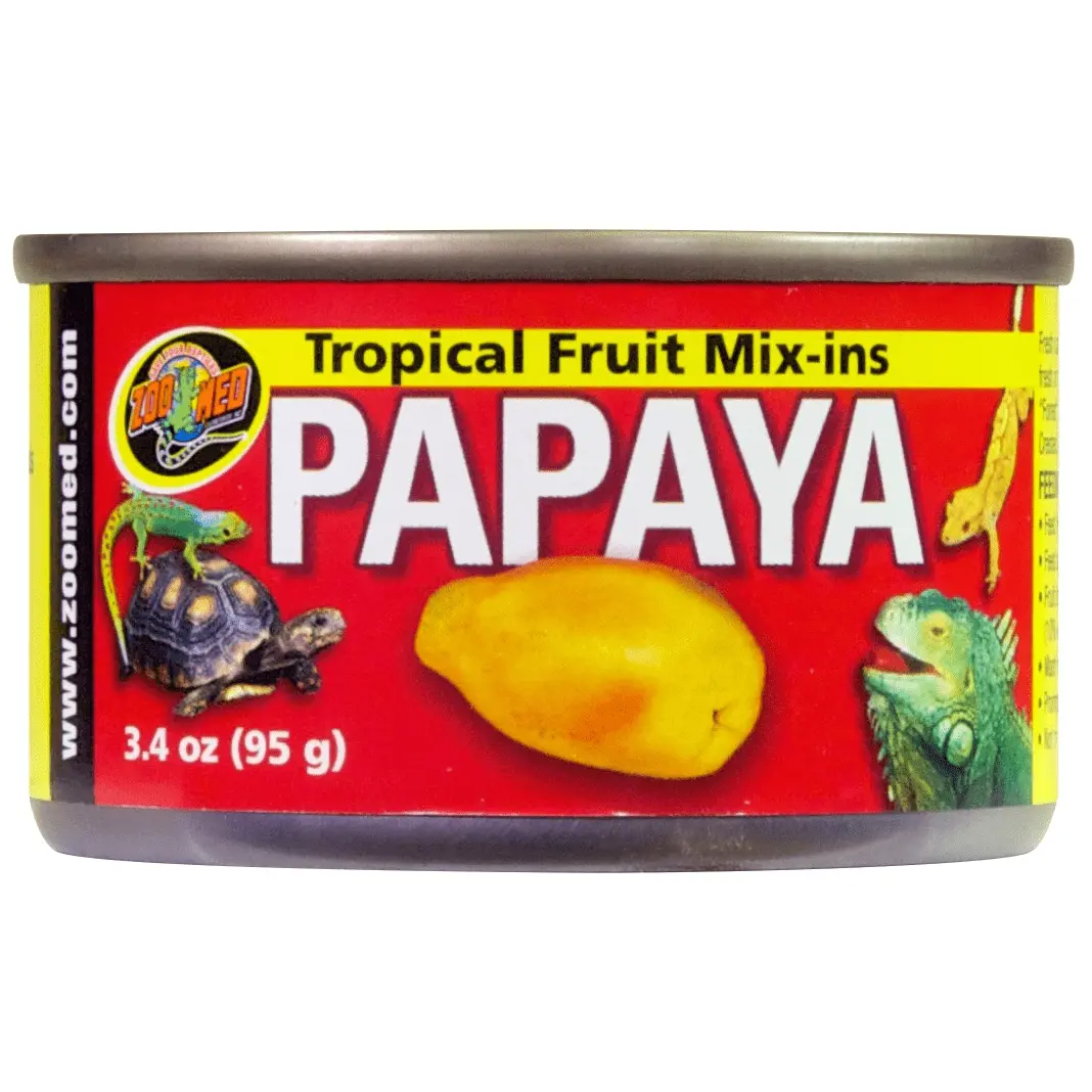Zoo Med Tropical Fruit Mix-Ins; Papaya 1