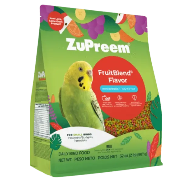 Zupreem Fruitblend Flavor Bird Food, Small 1