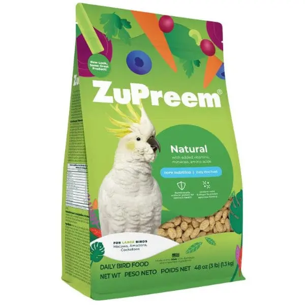 Zupreem Natural Bird Food, Large 1