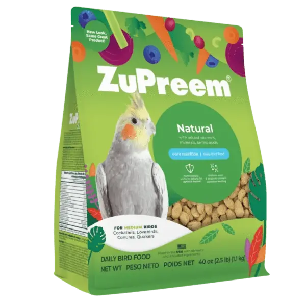 Zupreem Natural Bird Food, Medium 1