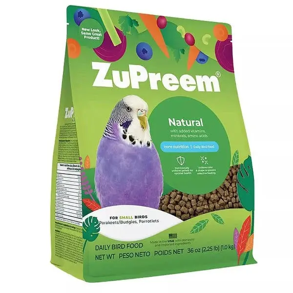 Zupreem Natural Bird Food, Small 1