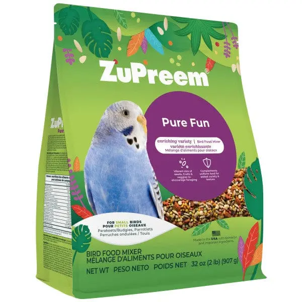 Zupreem Pure Fun Bird Food, Small 1