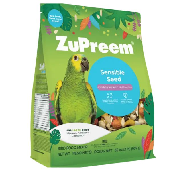 Zupreem Sensible Seed Bird Food, Large 1