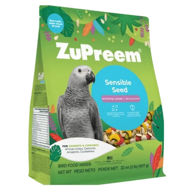 Zupreem Sensible Seed Bird Food, Parrots & Conures 1