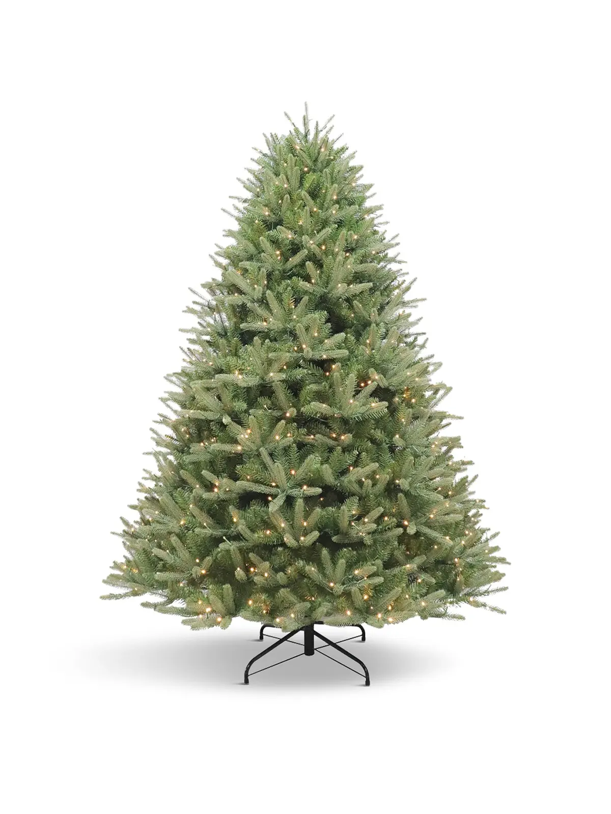 Kent Spruce Pvc Christmas Tree Led Lit 7Ft 1