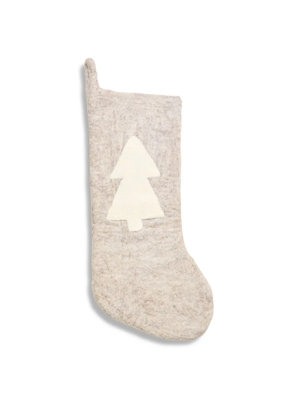 Southwold Christmas Stocking Grey 1