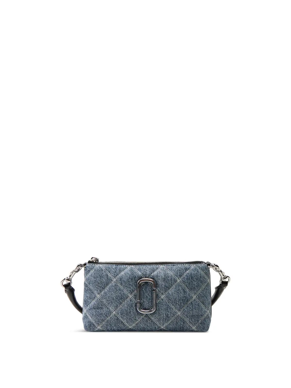 The Quilted Denim Pochette Light Wash Indigo 1