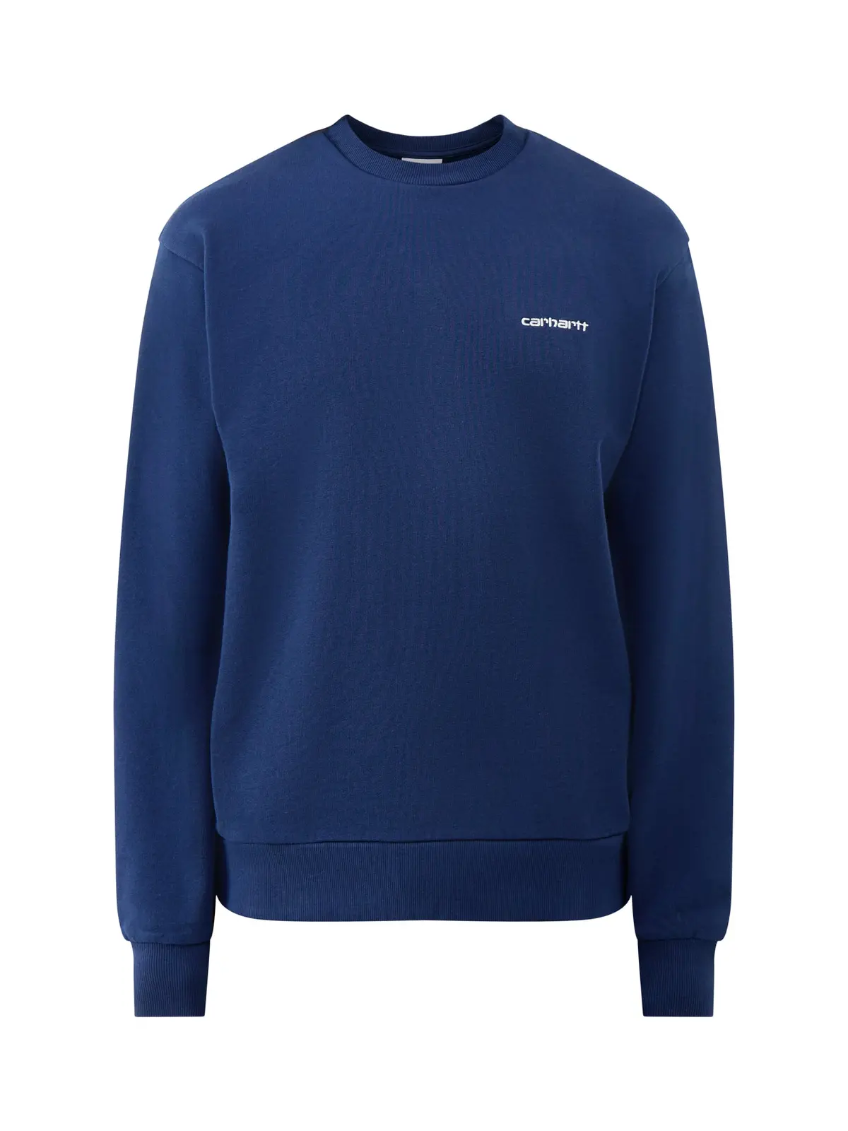 Script Embroidery Sweat Jupiter White 1